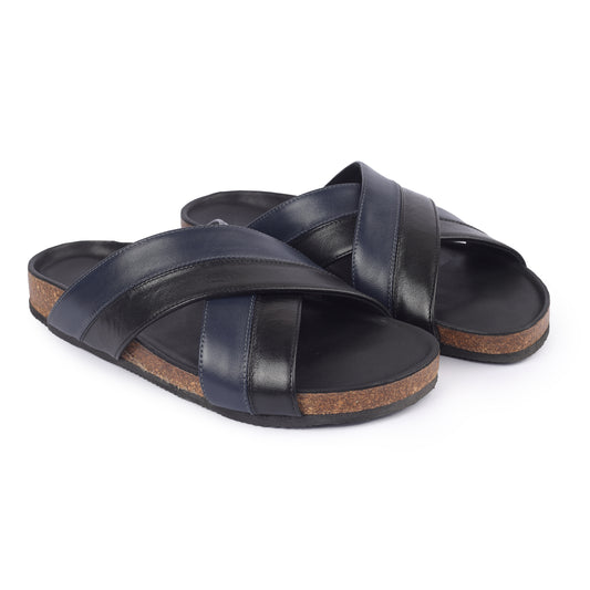 AirHide FlipFlops (Navy-Black)