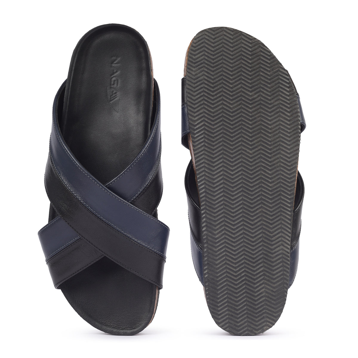 AirHide FlipFlops (Navy-Black)