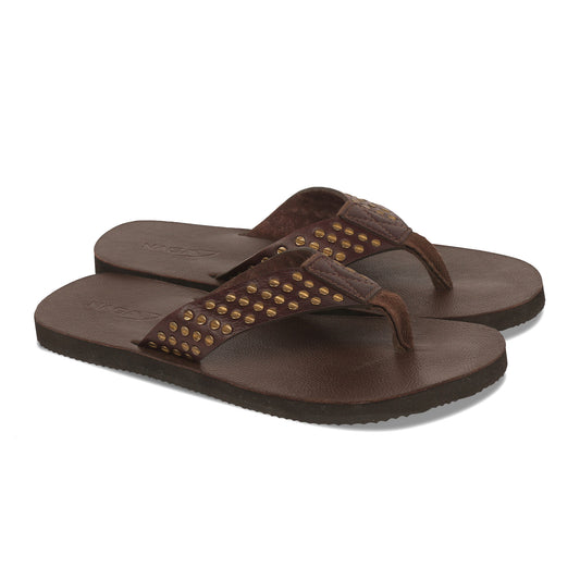 NAGA GRACE FLIPFLOPS (BROWN)
