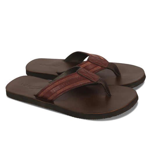NAGA WANDERLUST FLIPFLOPS (BROWN)