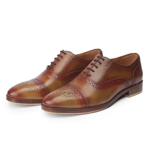 Monaco Brogue Oxford Shoe