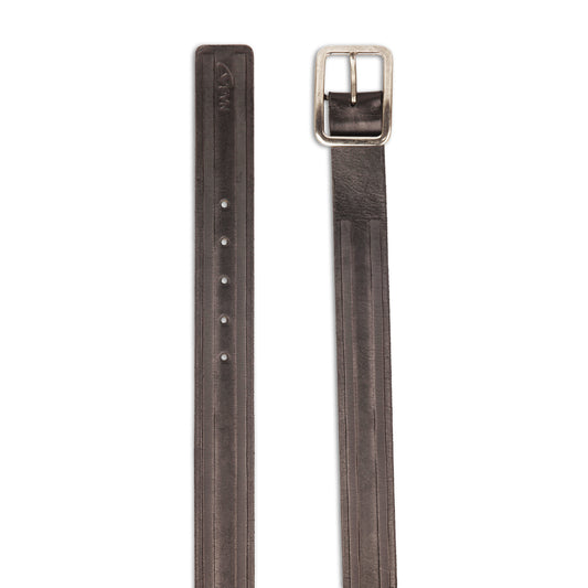 Handmade Black Casual Leather Belt