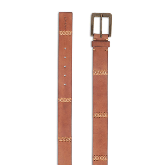 Handmade Tan Leather Belt