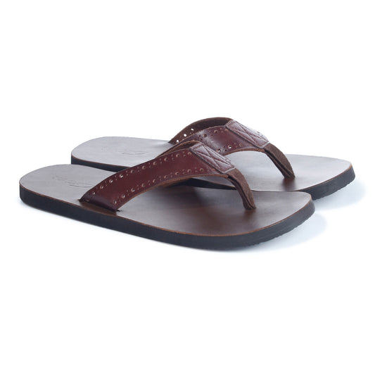 NAGA MONET FLIPFLOPS (BROWN)