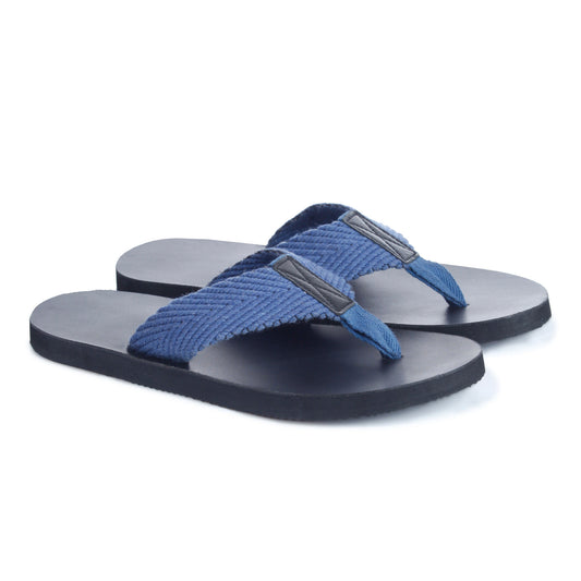 NAGA CROSS-CONTINENT FLIPFLOPS (BLACK-BLUE)