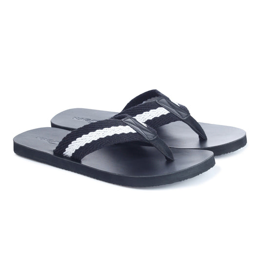 NAGA CROSS-CONTINENT FLIPFLOPS (BLACK-WHITE)