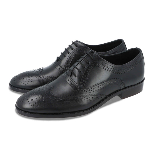 Naga Key Brogue Oxford Shoes