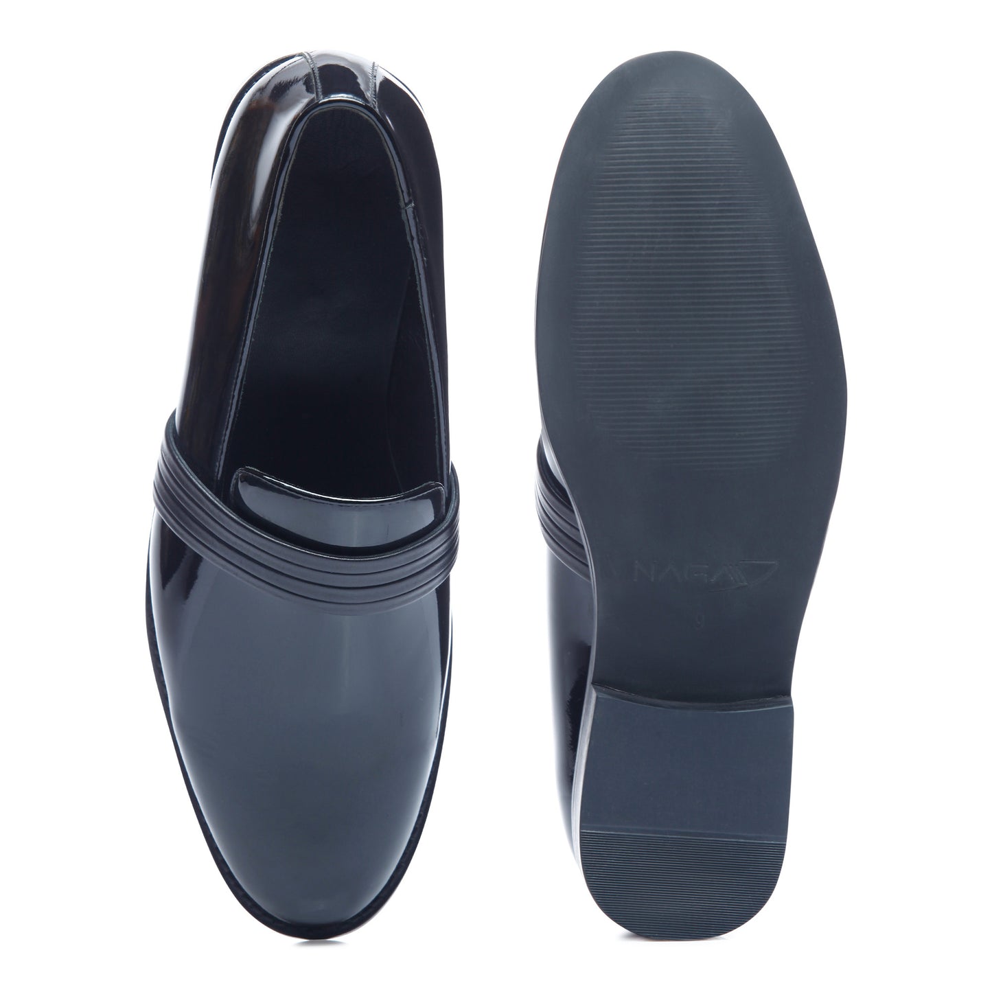 MODERN CLASSIC PATENT SLIPONS