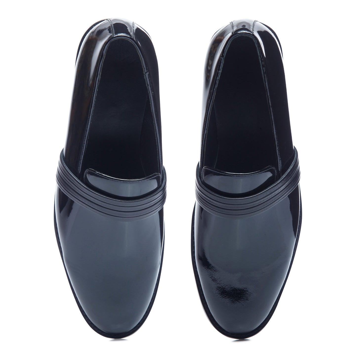 MODERN CLASSIC PATENT SLIPONS