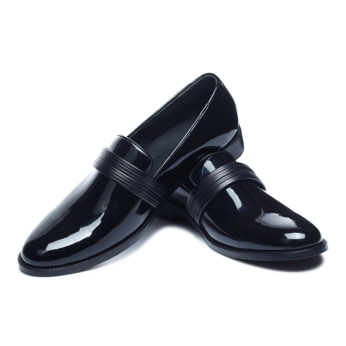MODERN CLASSIC PATENT SLIPONS