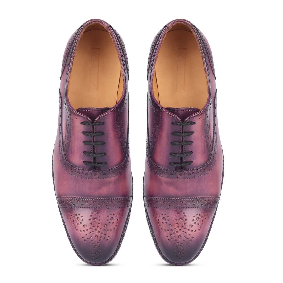 Monarch Oxford Shoes (Purple)