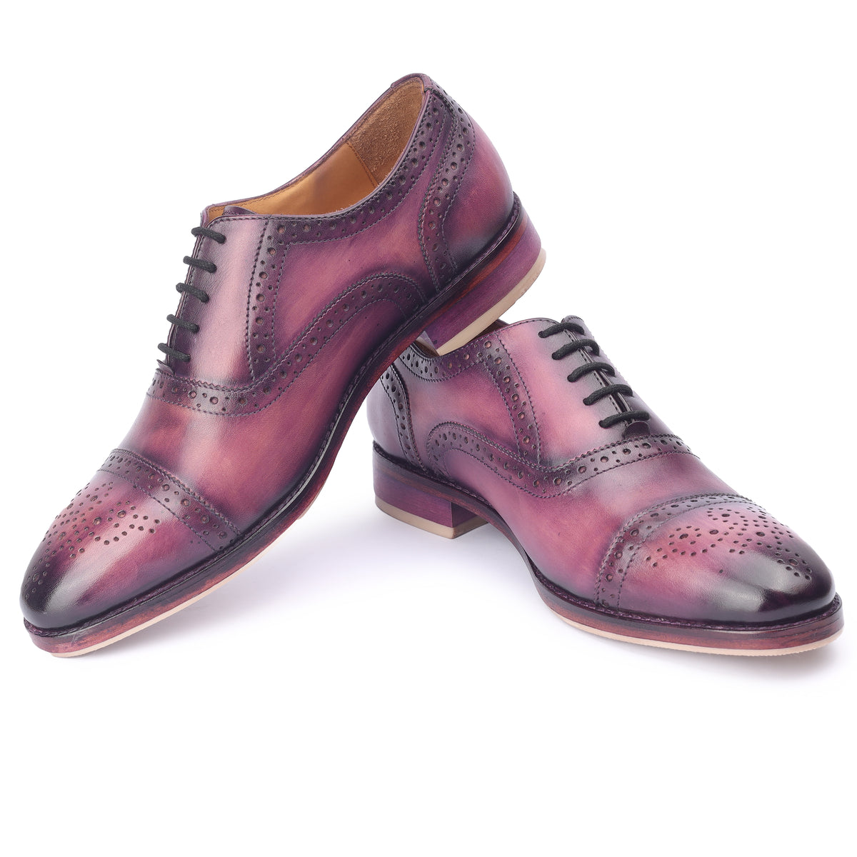 Monarch Oxford Shoes (Purple)
