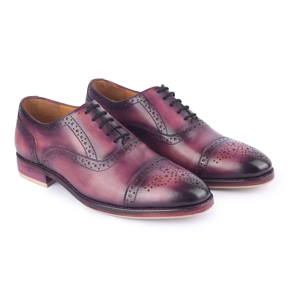 Monarch Oxford Shoes (Purple)