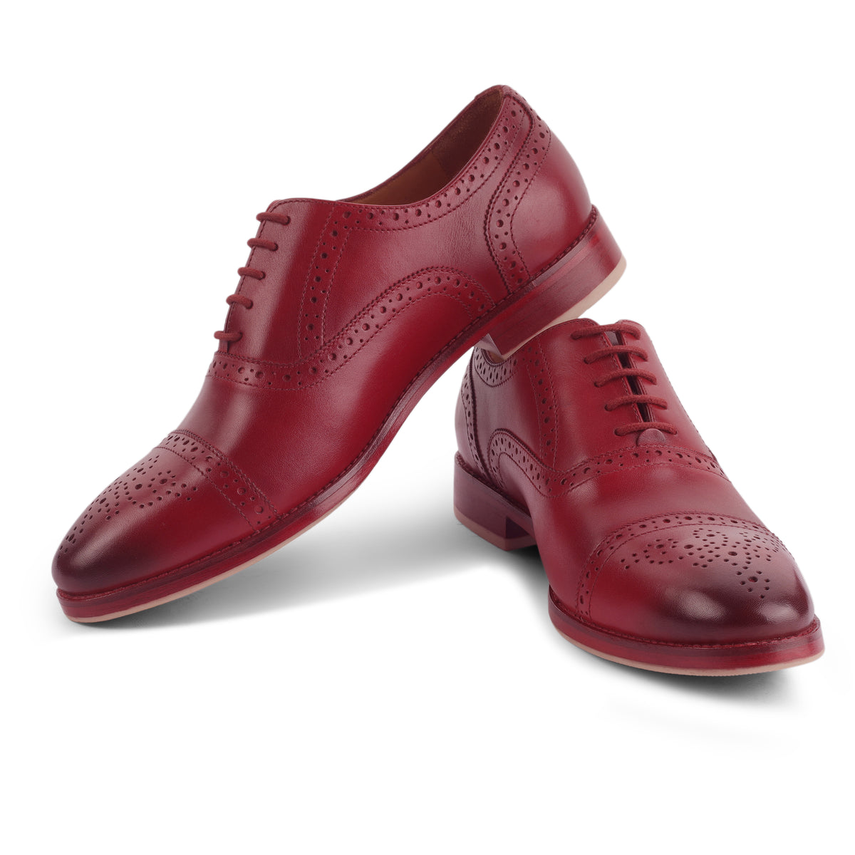 REDOX OXFORD SHOES (CRIMSON RED)