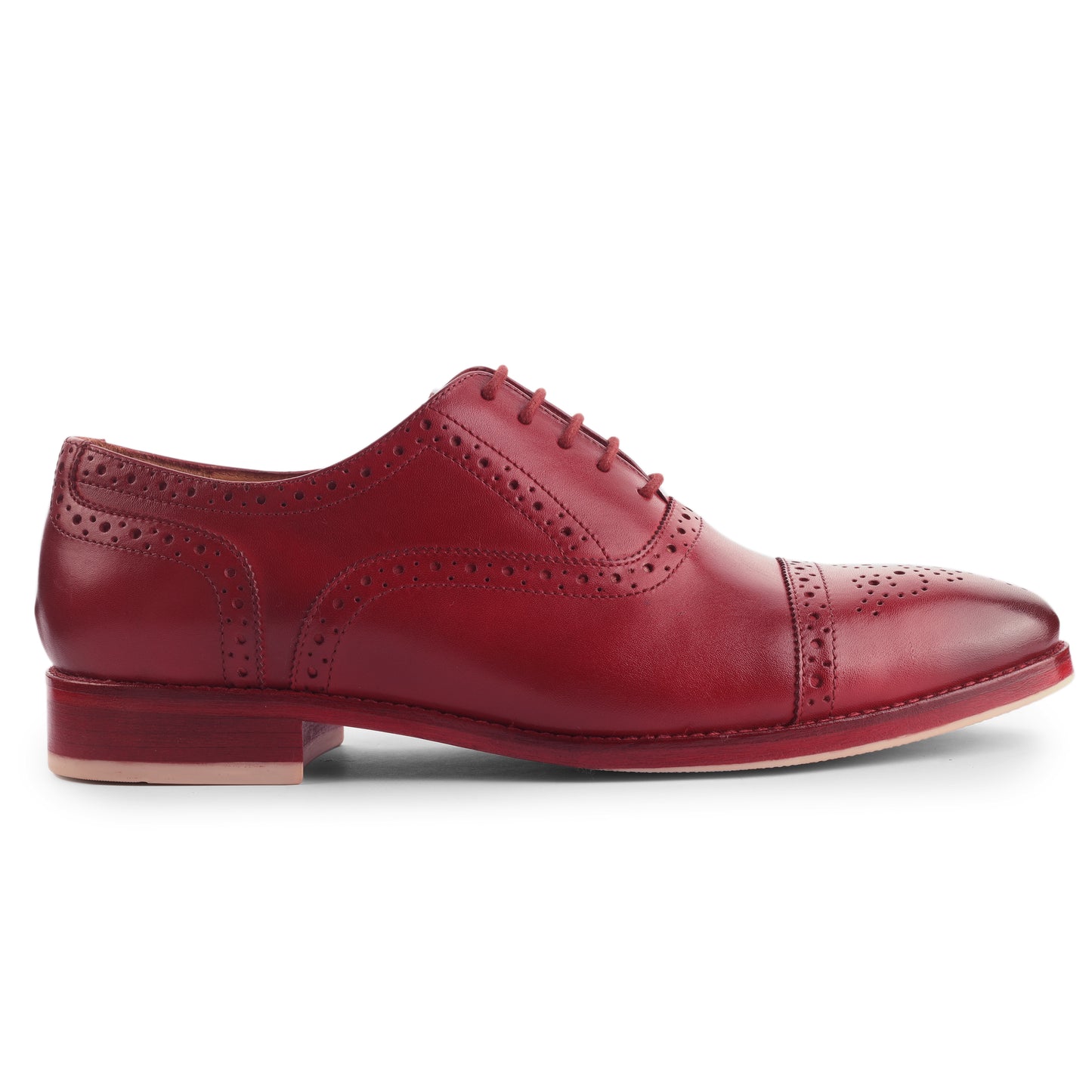REDOX OXFORD SHOES (CRIMSON RED)