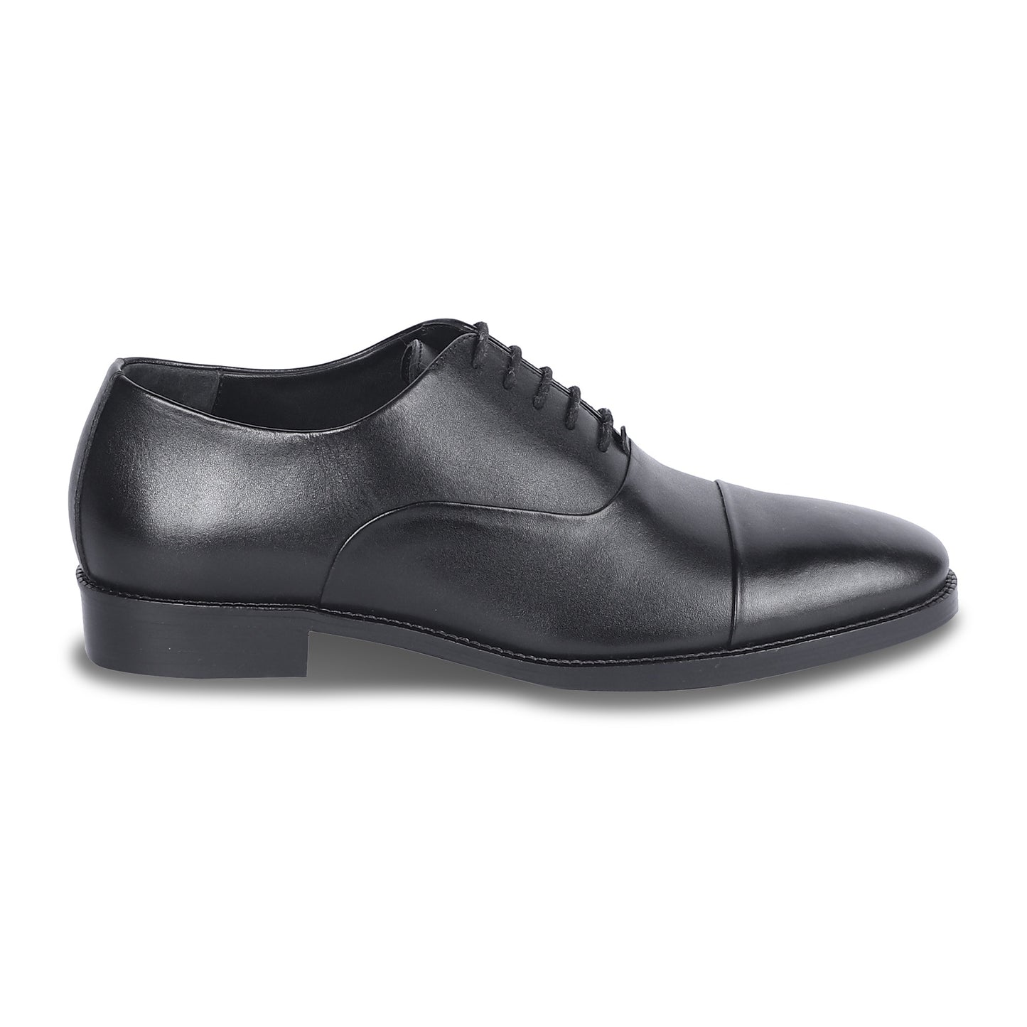 CLASSIC CRAFT OXFORD SHOES (BLACK)