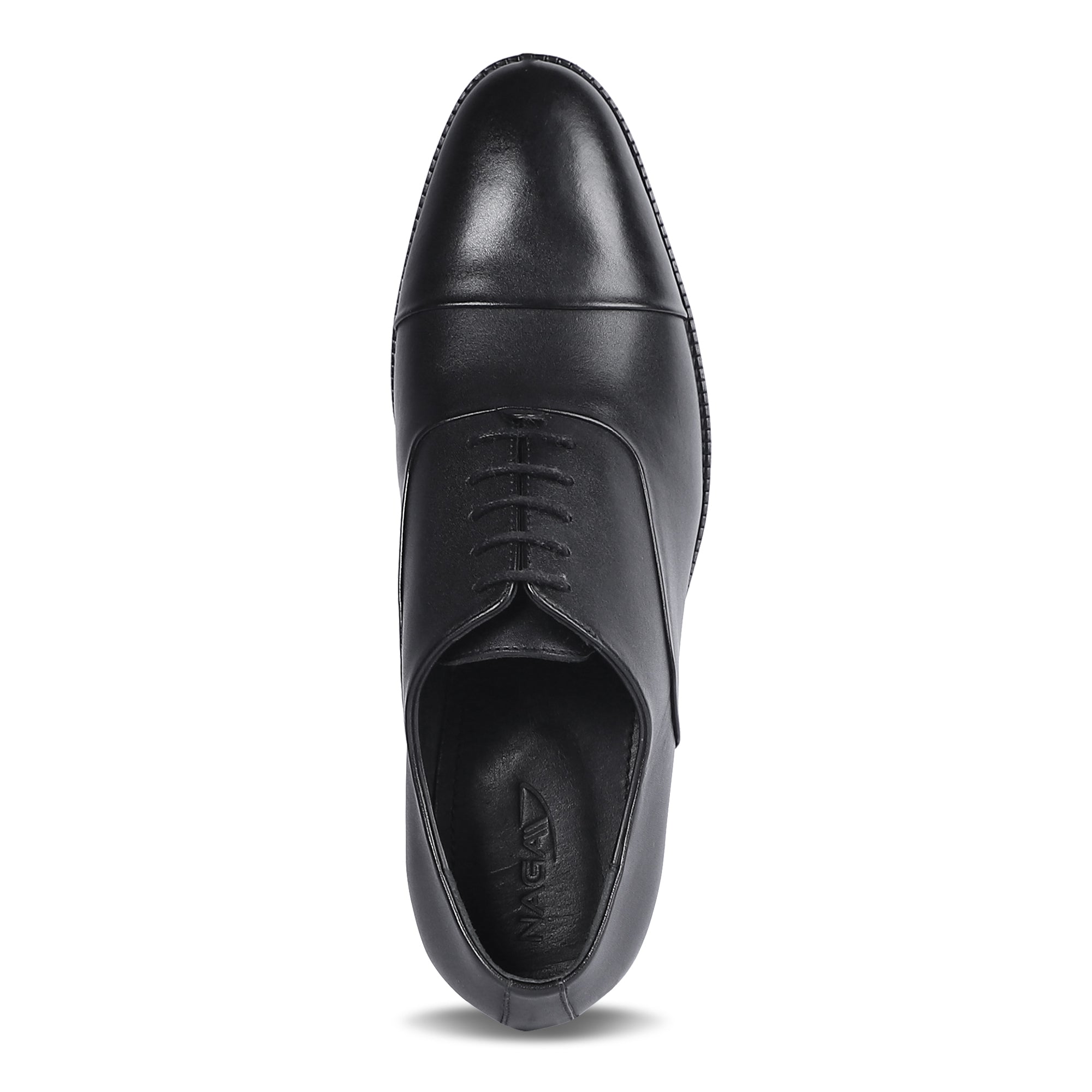 CLASSIC CRAFT OXFORD SHOES (BLACK)