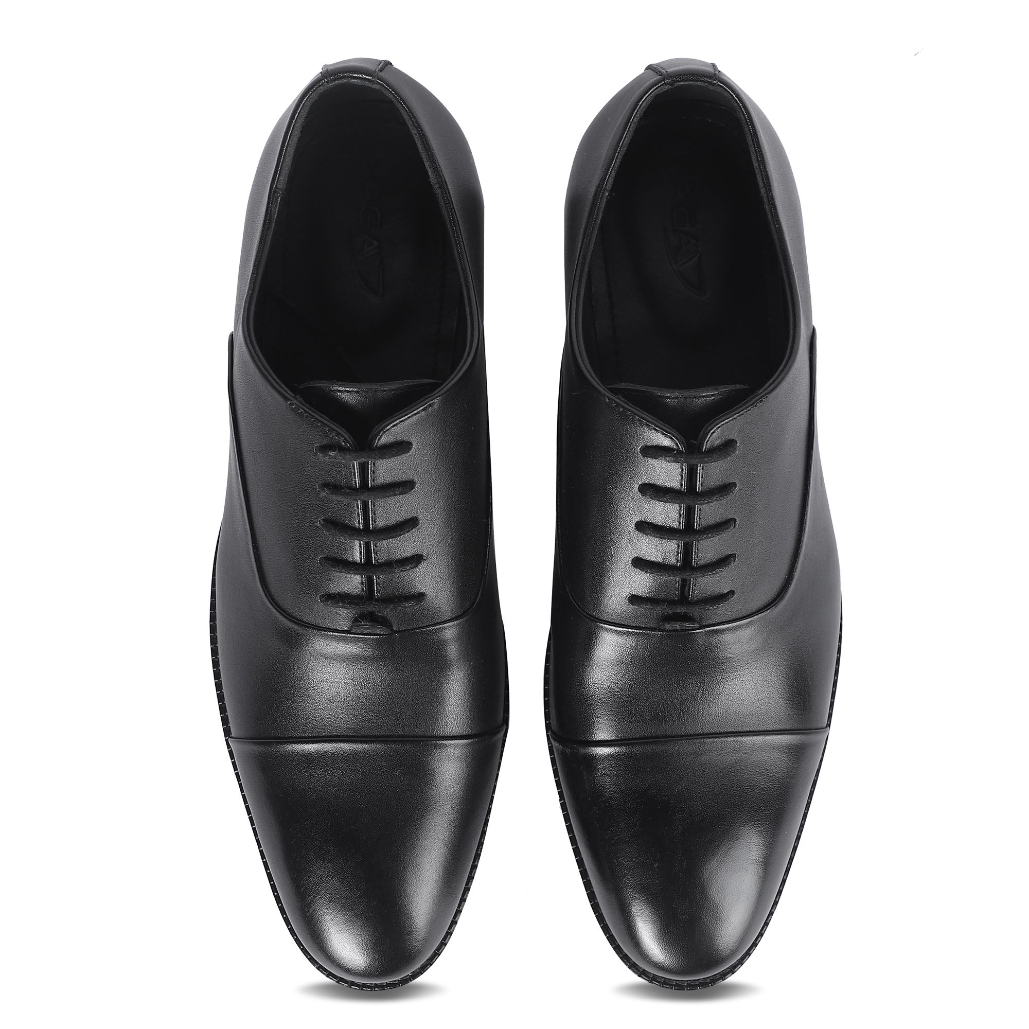 CLASSIC CRAFT OXFORD SHOES (BLACK)