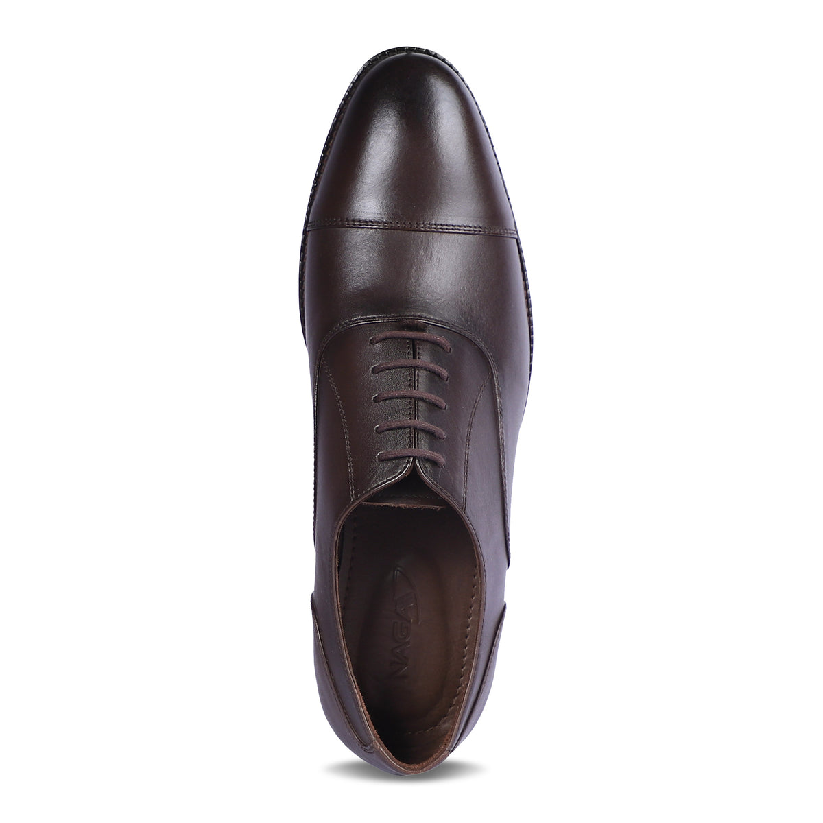 CLASSIC CRAFT OXFORD SHOES (BROWN)