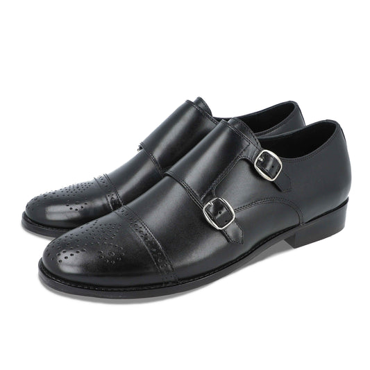 Novice Double Strap Monk Shoes