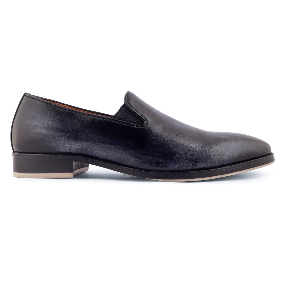 Midnight Patina Loafers (Blue Black)