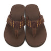 NAGA GRACE FLIPFLOPS (BROWN)