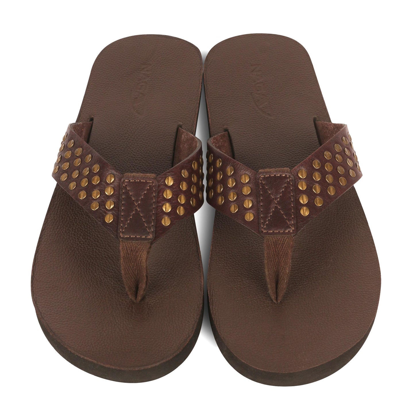 NAGA GRACE FLIPFLOPS (BROWN)