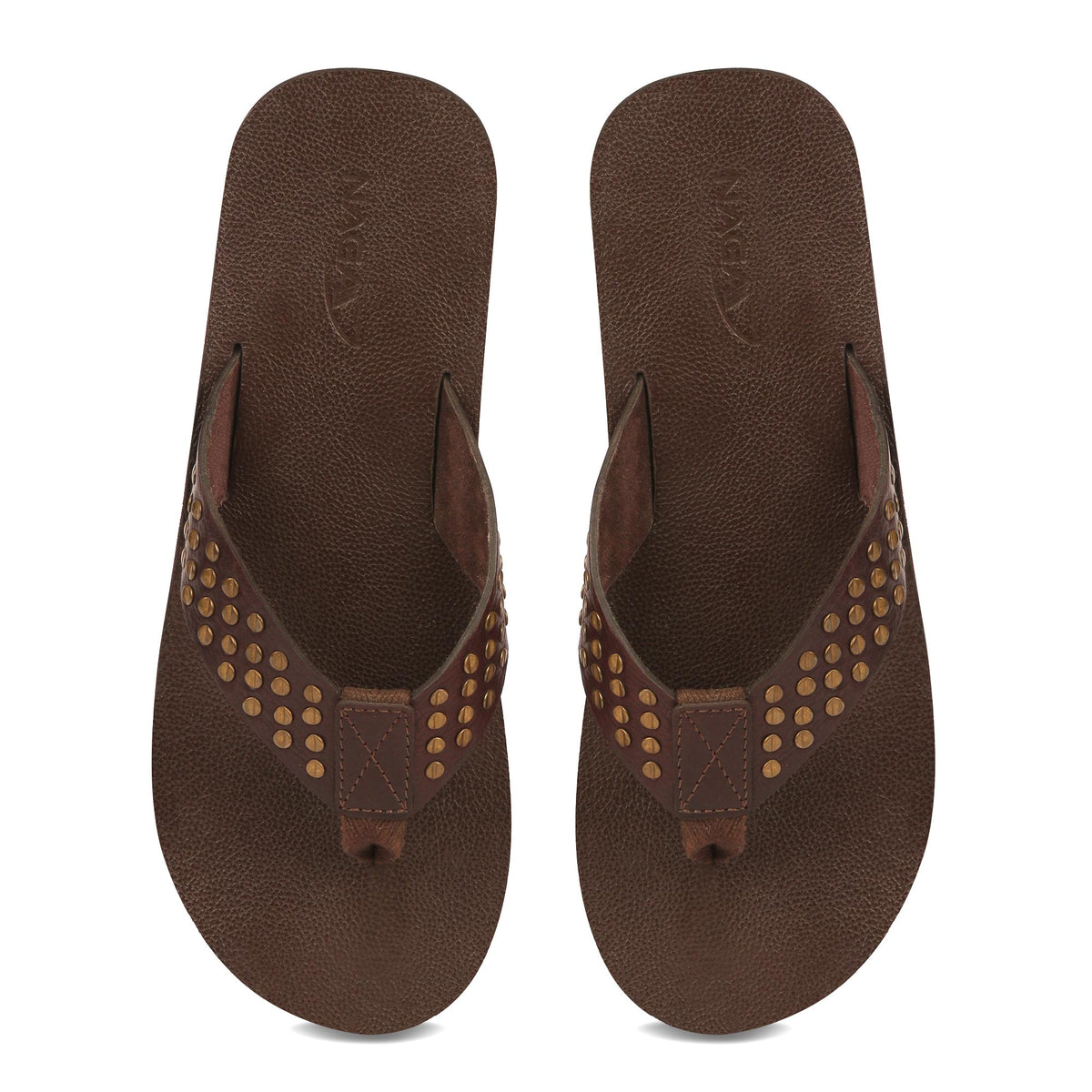 NAGA GRACE FLIPFLOPS (BROWN)