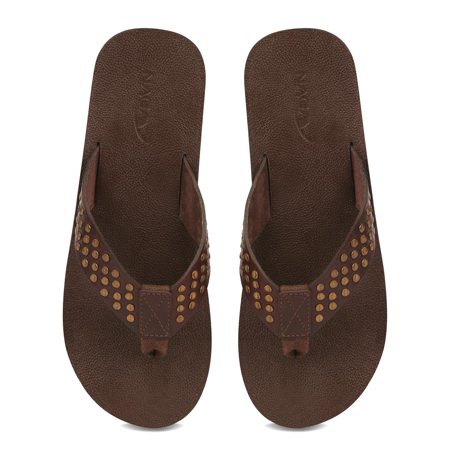 NAGA GRACE FLIPFLOPS (BROWN)