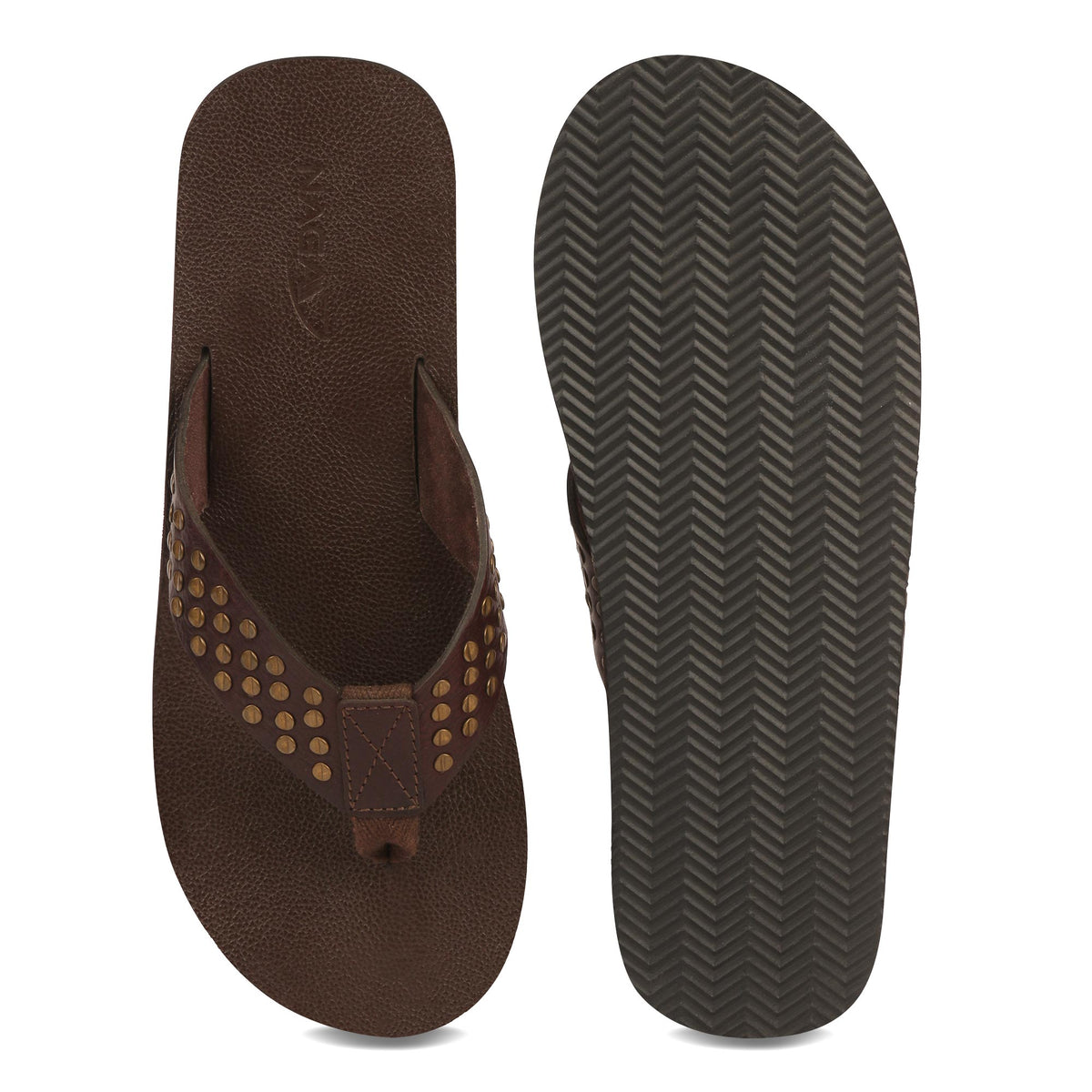 NAGA GRACE FLIPFLOPS (BROWN)