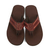 NAGA WANDERLUST FLIPFLOPS (BROWN)