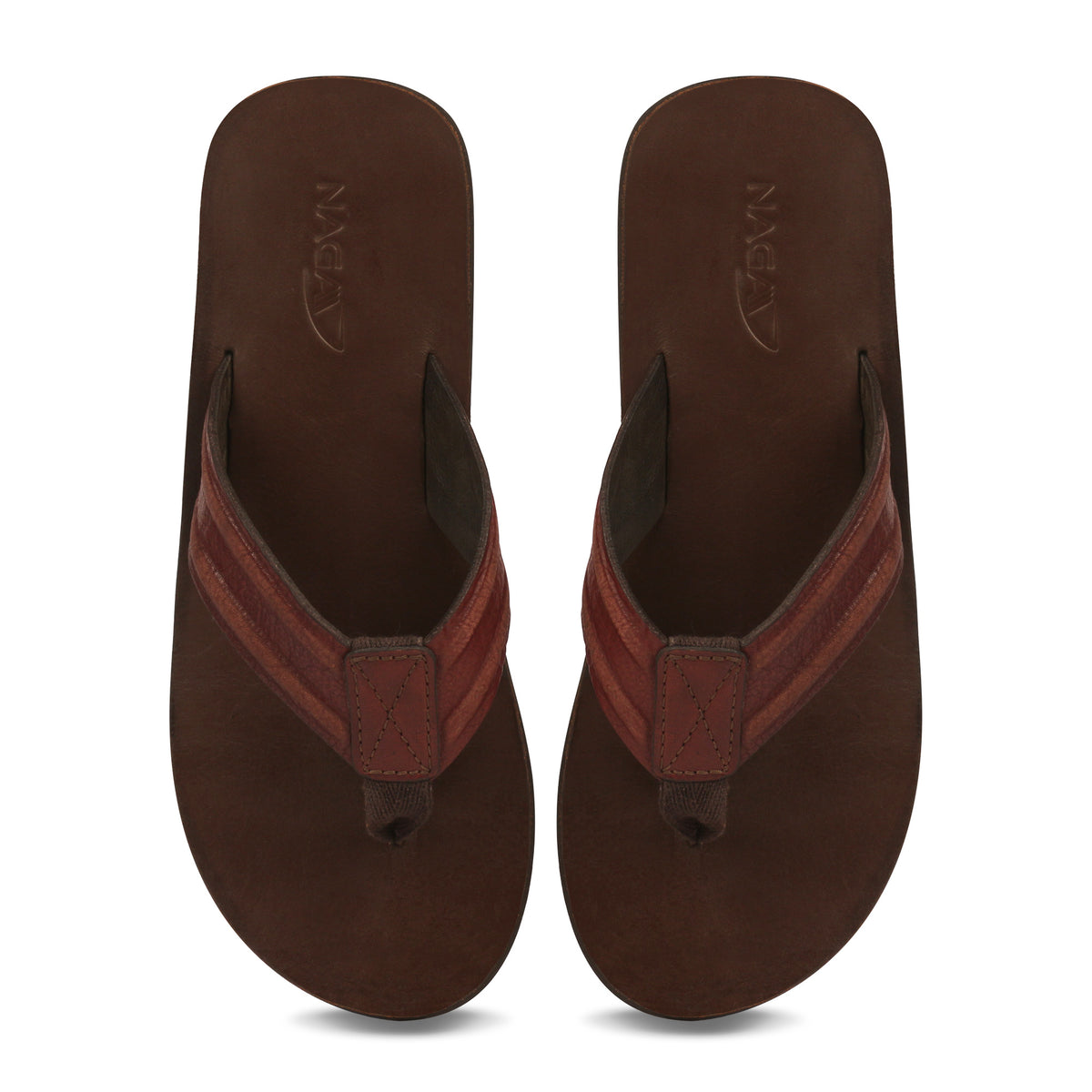 NAGA WANDERLUST FLIPFLOPS (BROWN)