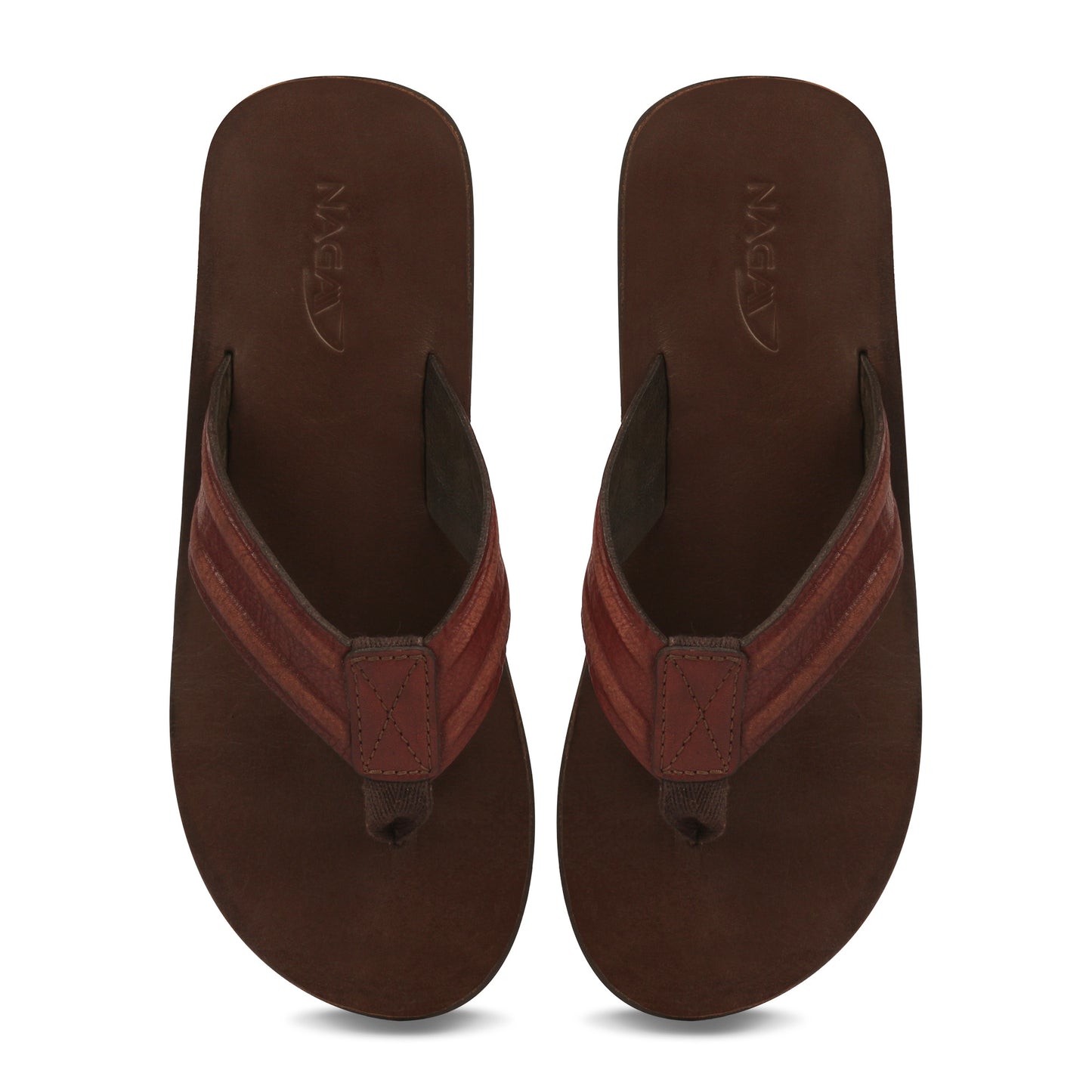 NAGA WANDERLUST FLIPFLOPS (BROWN)