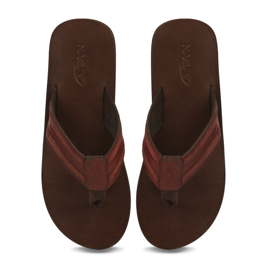 NAGA WANDERLUST FLIPFLOPS (BROWN)