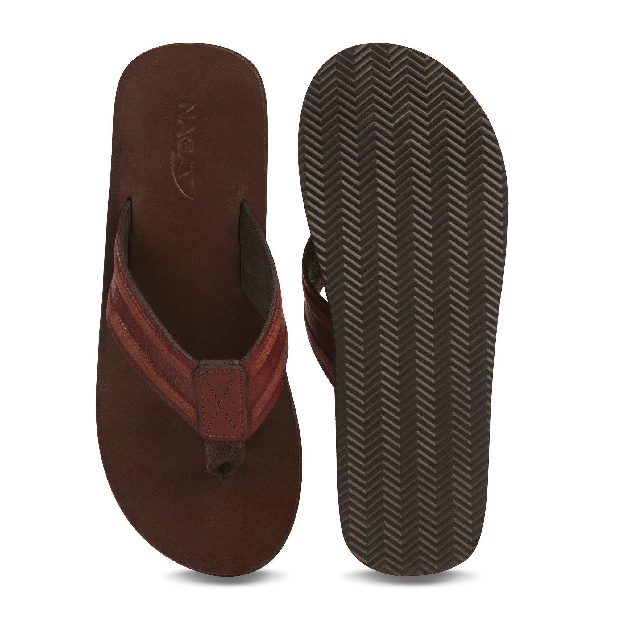 NAGA WANDERLUST FLIPFLOPS (BROWN)