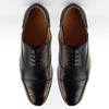 CROWNED BROGUE OXFORD SHOE (BLACK)