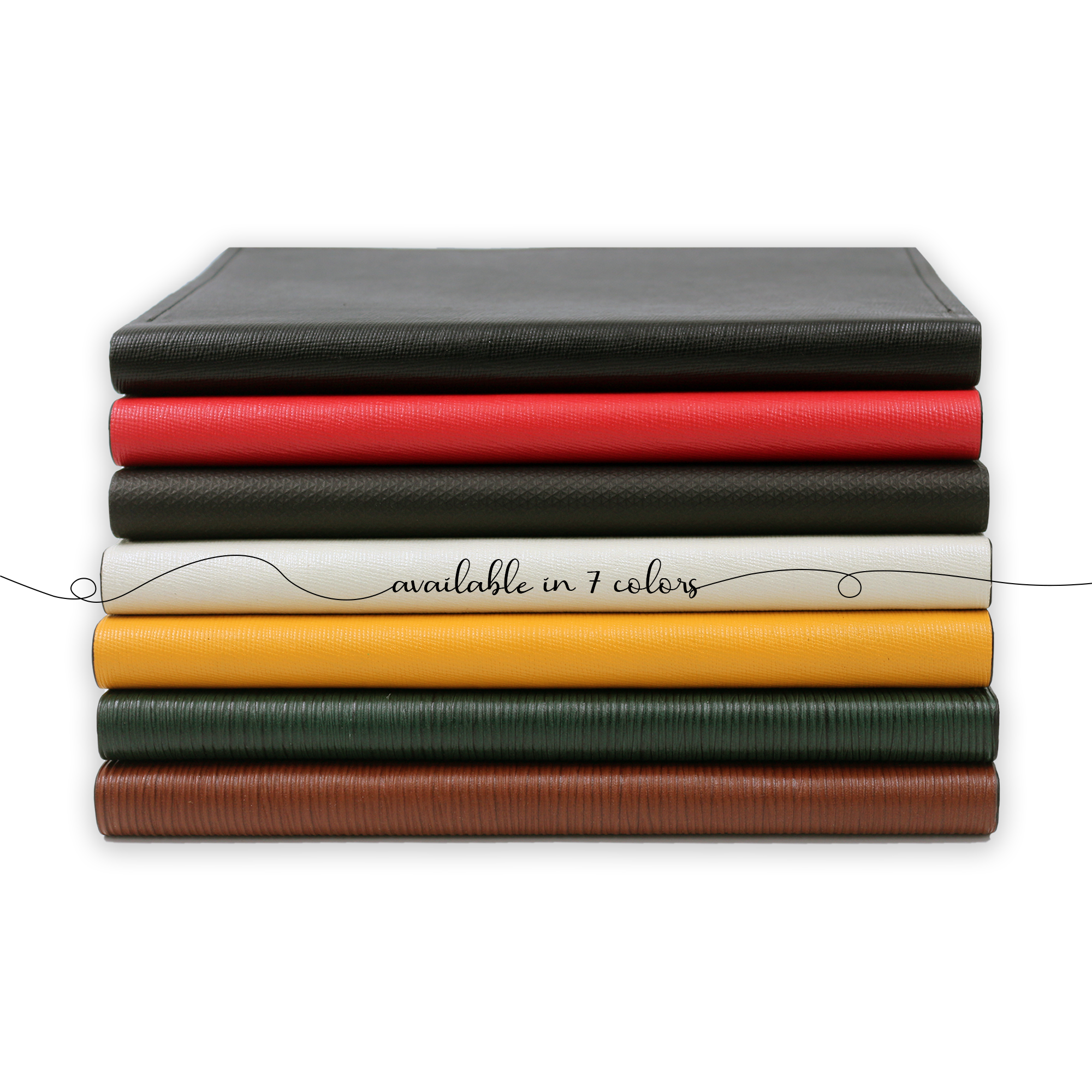 Premium Leather Bound Diary (Yellow)