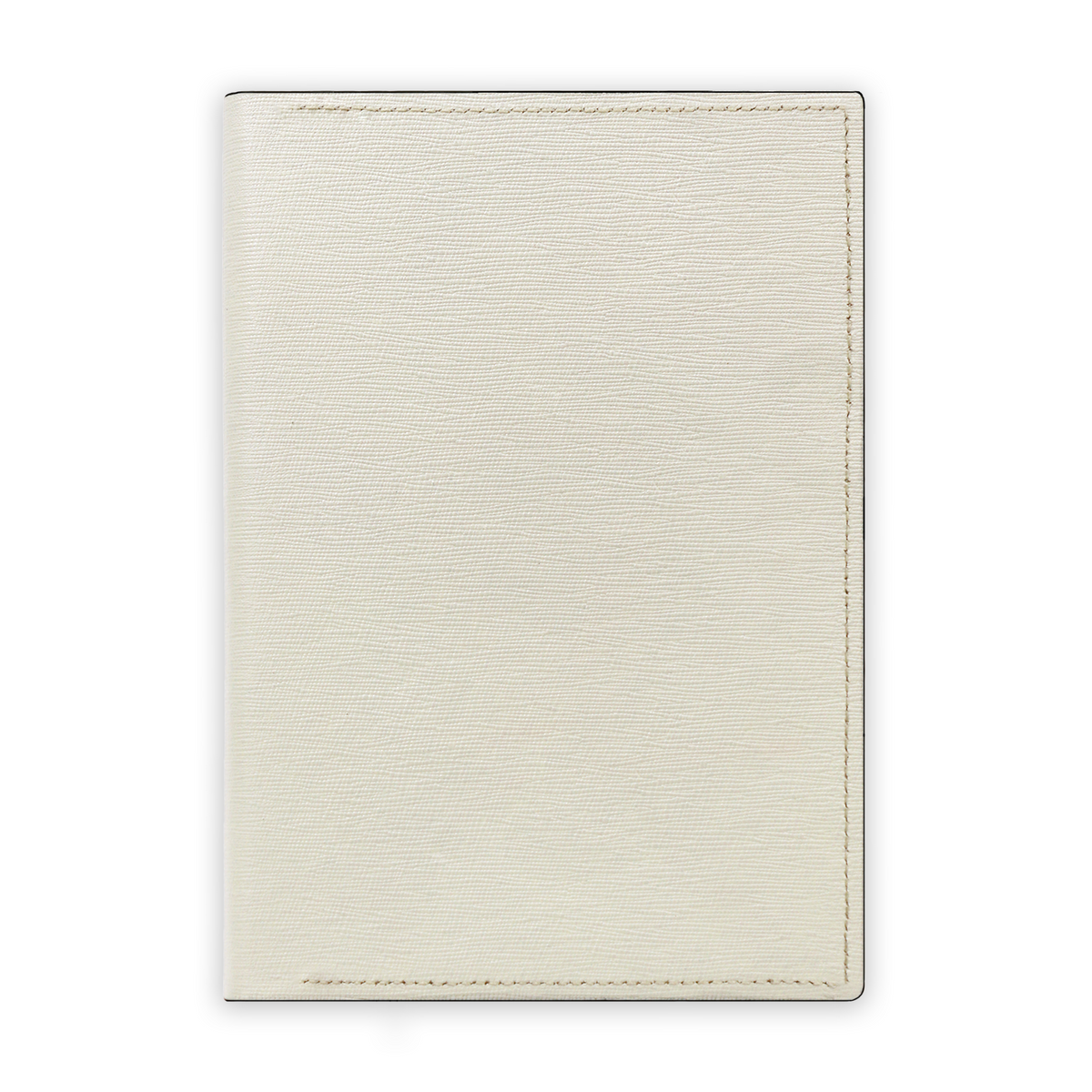 Premium Leather Bound Diary (Ivory White)