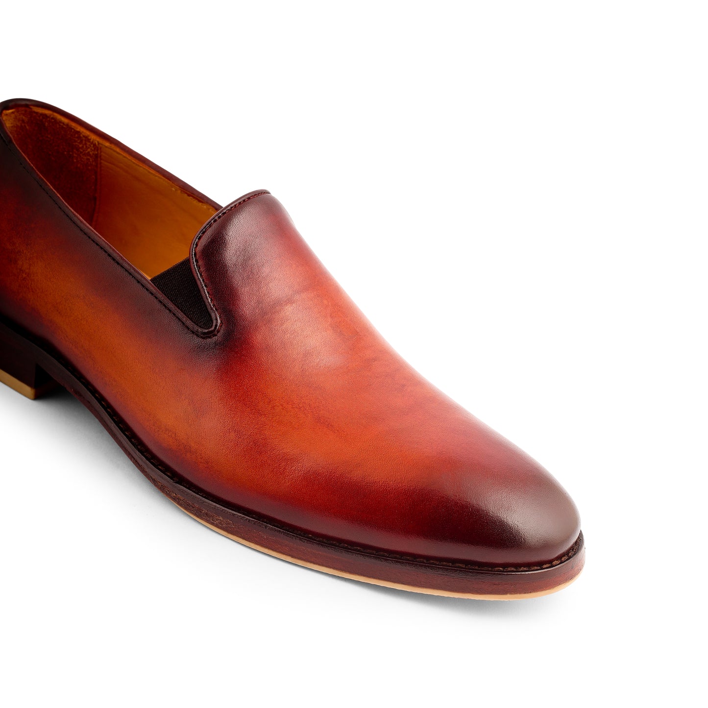 Heritage Patina Loafers (Brown)