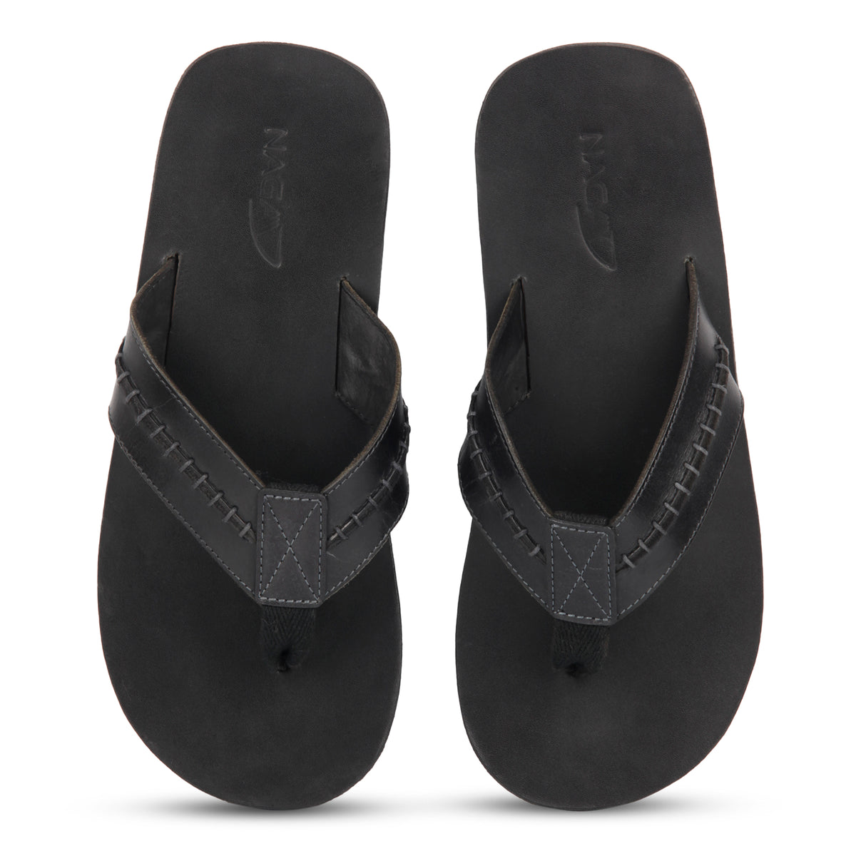 NAGA BOHO FLIPFLOPS (BLACK)