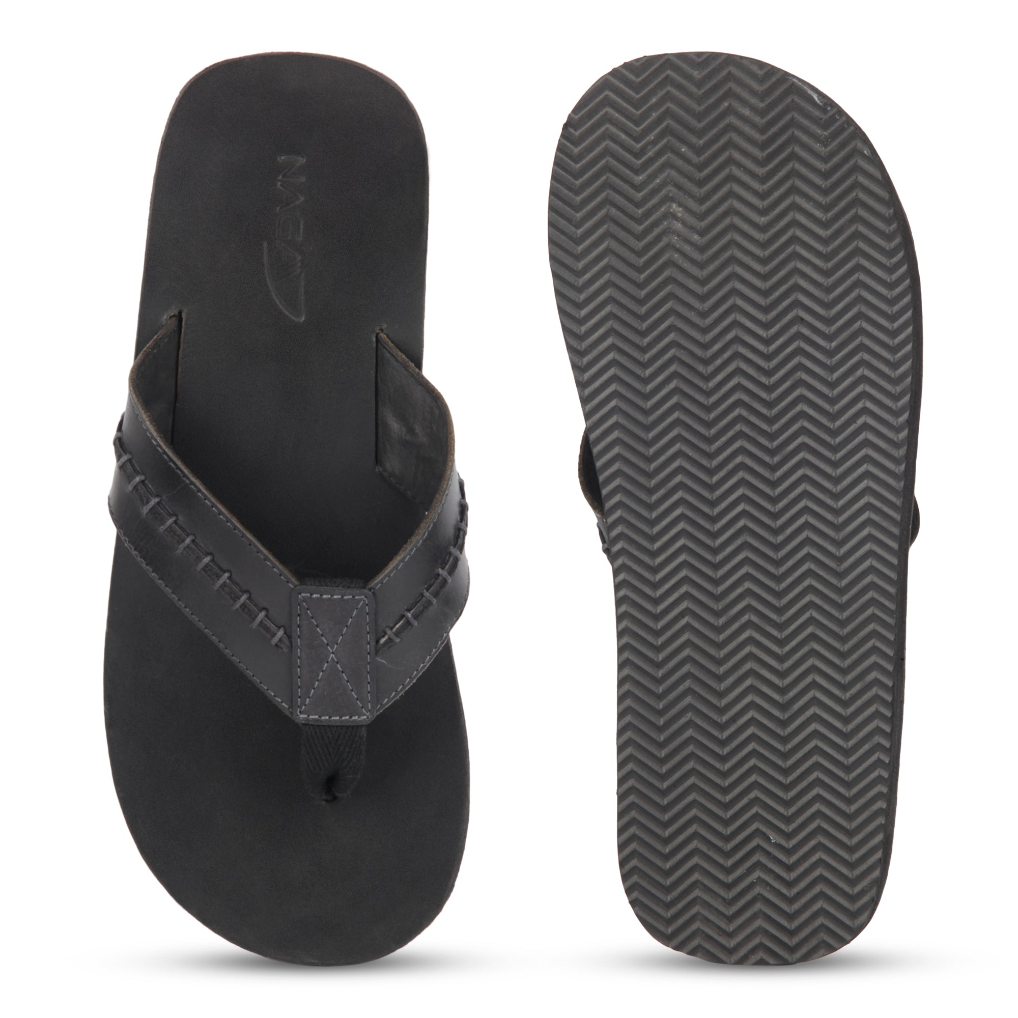NAGA BOHO FLIPFLOPS (BLACK)