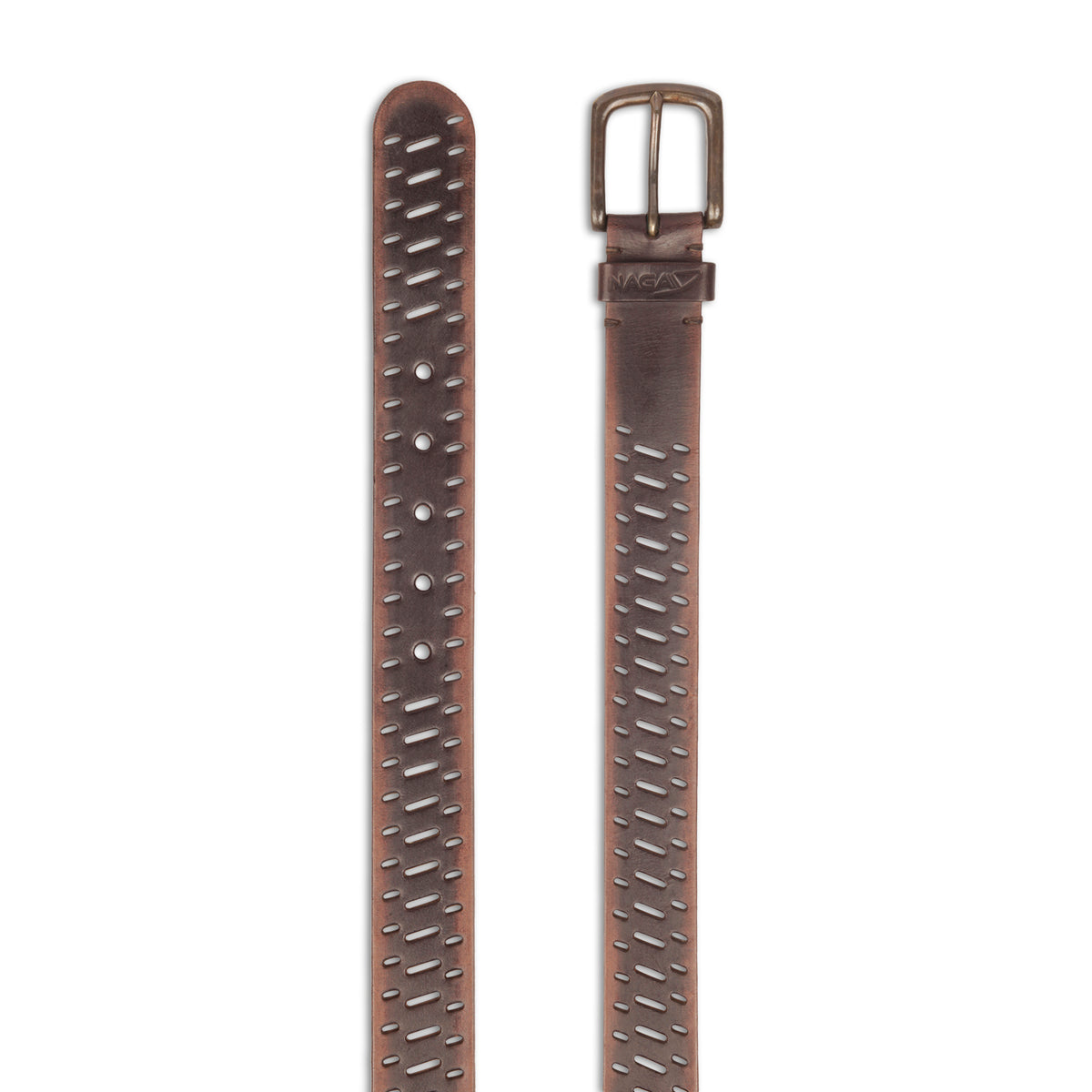 Handmade Brown Leather Belt