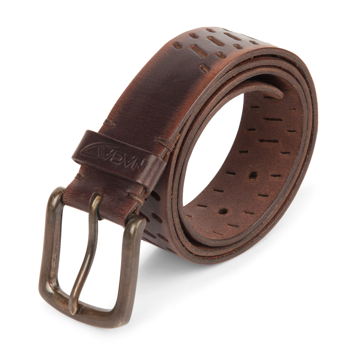 Handmade Brown Leather Belt
