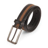 Handmade Black Semi Formal Leather Belt