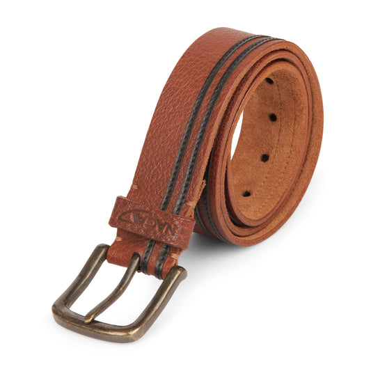 Handmade Brown Casual Leather Belt