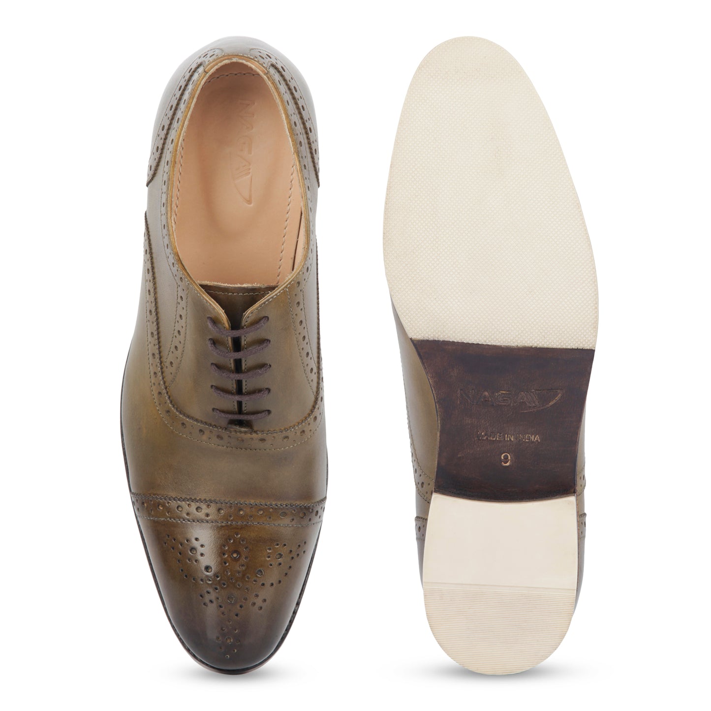FOREST GREEN MAJESTY OXFORD SHOE