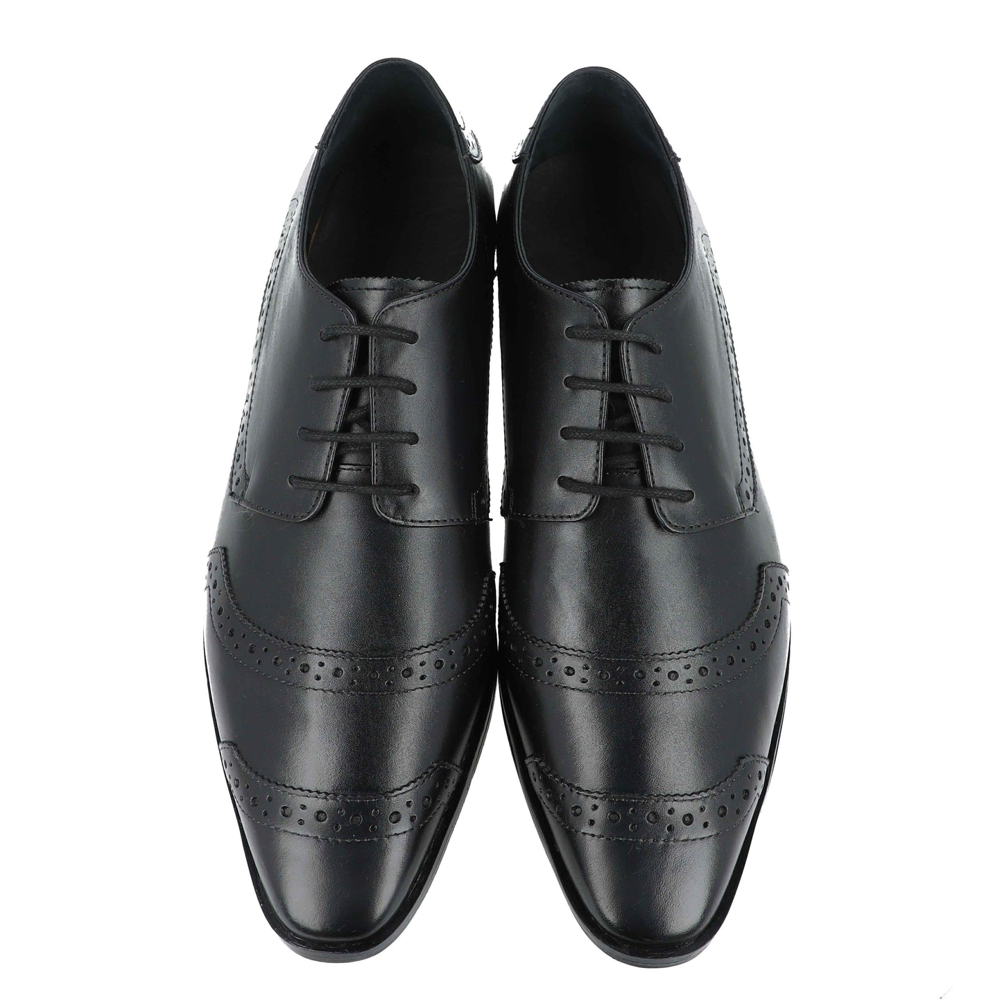 Naga Binary Cap Toe Brogue Derby Shoes