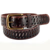 Handmade Brown Leather Belt