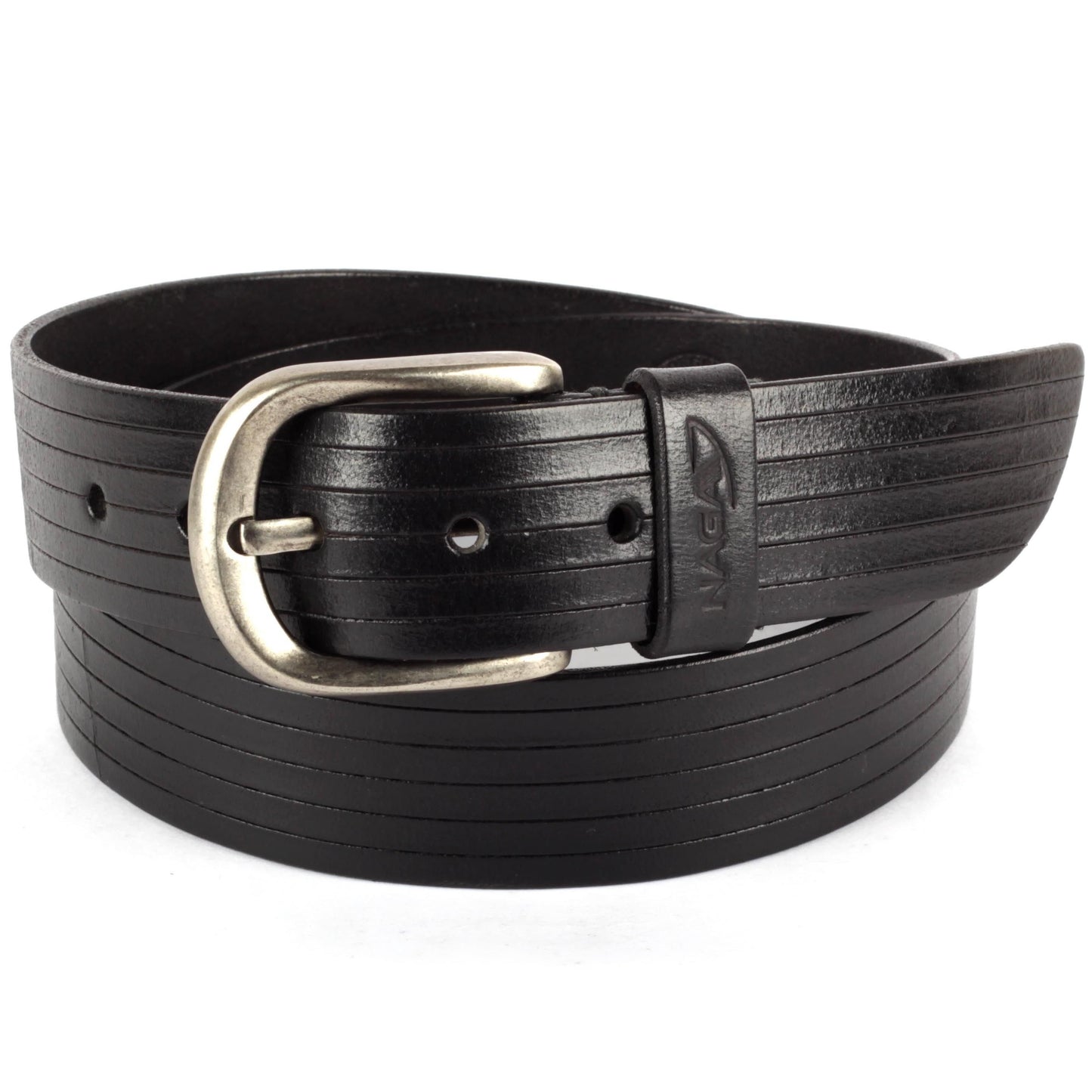 Handmade Classic Leather Belt (Black)