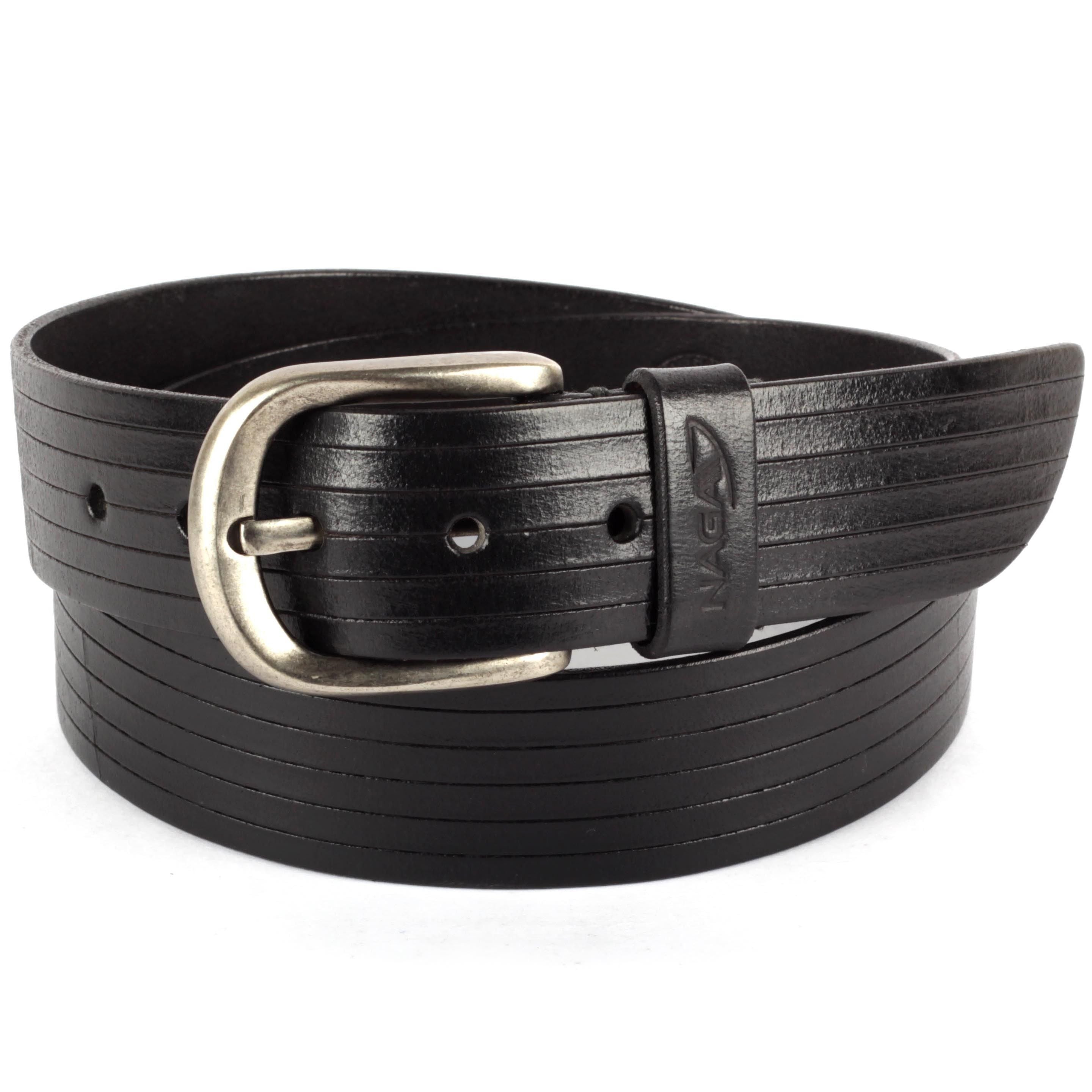 Handmade Classic Leather Belt (Black)